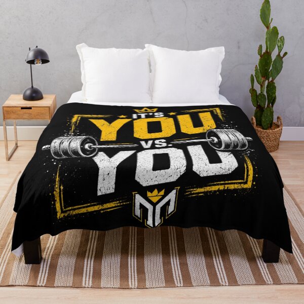 Item preview, It's You vs You | Gym Motivation Design designed and sold by NJRNL Apparel .