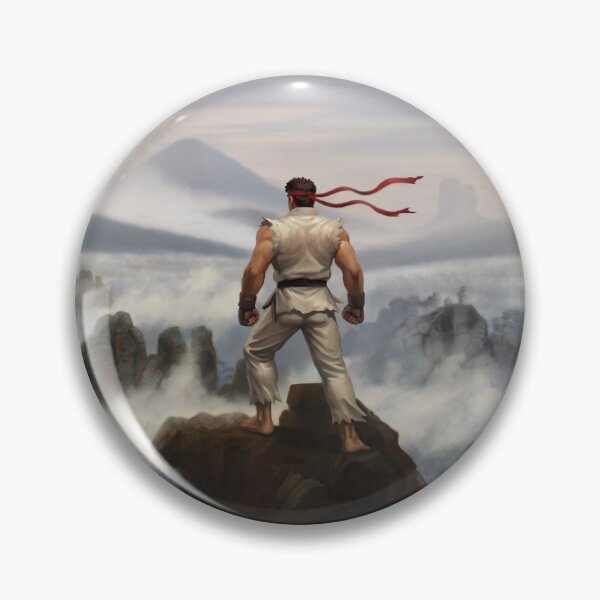 Item preview, Geek X Art - Ryu contemplating a sea of clouds designed and sold by Magic-Ynk.