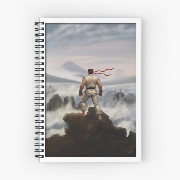 Item preview, Geek X Art - Ryu contemplating a sea of clouds designed and sold by Magic-Ynk.
