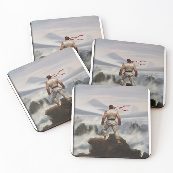 Item preview, Geek X Art - Ryu contemplating a sea of clouds designed and sold by Magic-Ynk.