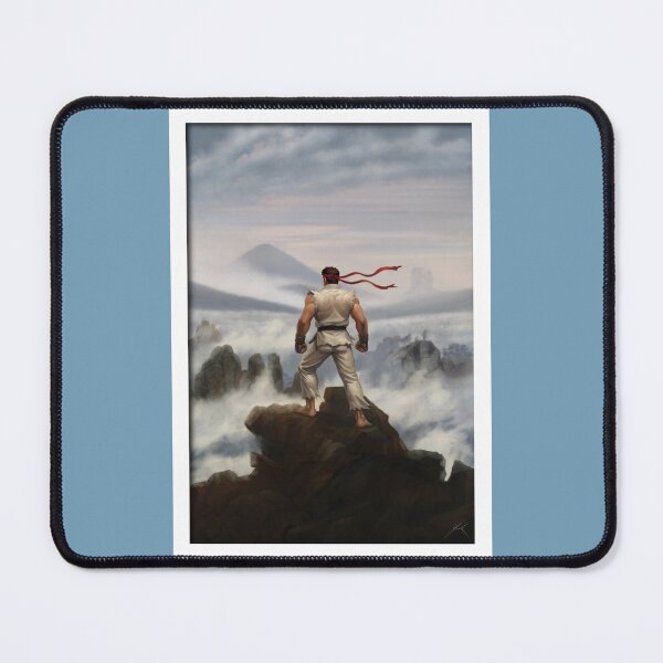 Item preview, Geek X Art - Ryu contemplating a sea of clouds designed and sold by Magic-Ynk.