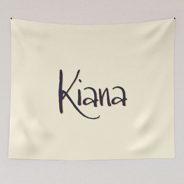Item preview, KIANA personalized type design designed and sold by CharlottePlaceArt.