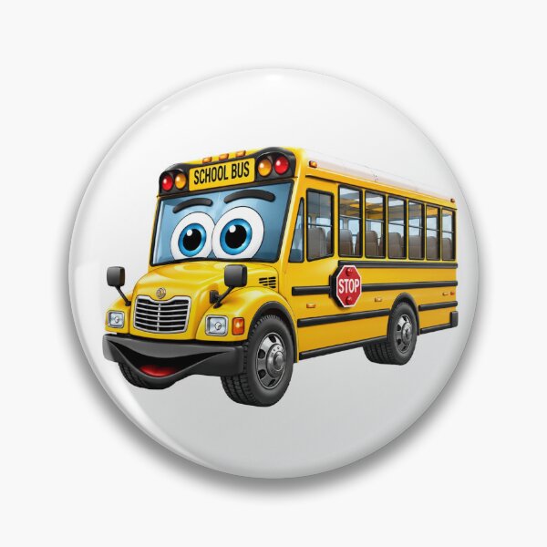 Item preview, Short School Bus Cartoon designed and sold by Scott Hayes.