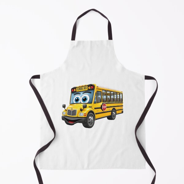 Item preview, Short School Bus Cartoon designed and sold by Scott Hayes.