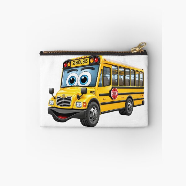 Item preview, Short School Bus Cartoon designed and sold by Scott Hayes.