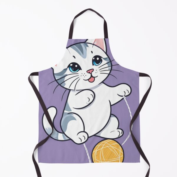 Item preview, Illustration - Adorable Kitten, Cartoon Style for Children designed and sold by World-Pets.
