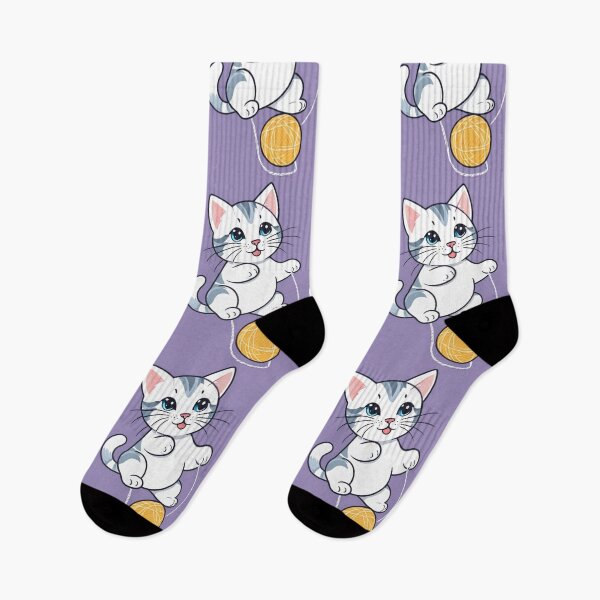 Item preview, Illustration - Adorable Kitten, Cartoon Style for Children designed and sold by World-Pets.