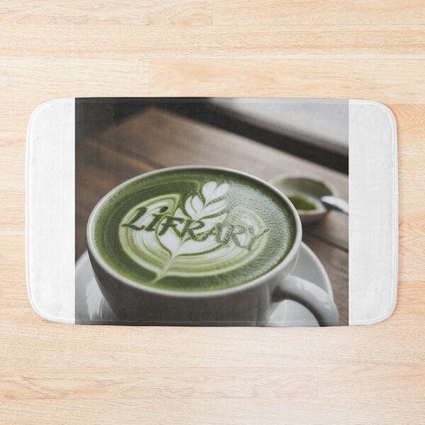 Item preview, Lifrary Matcha Green Tea Latte Café Aesthetic Typography Design T-Shirt designed and sold by lifrary365.