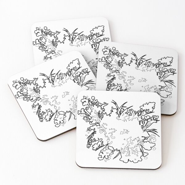 Item preview, Fine Textures Shrub Canopy Architectural Sketch designed and sold by zanaxxer.