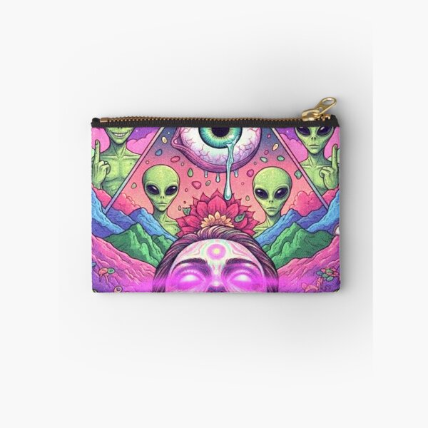 Item preview, Psychedelic Alien Awakening Third Eye Surreal Art designed and sold by psychedelic0.