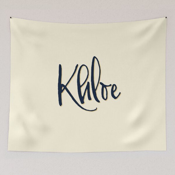 Item preview, KHLOE personalized type design designed and sold by CharlottePlaceArt.