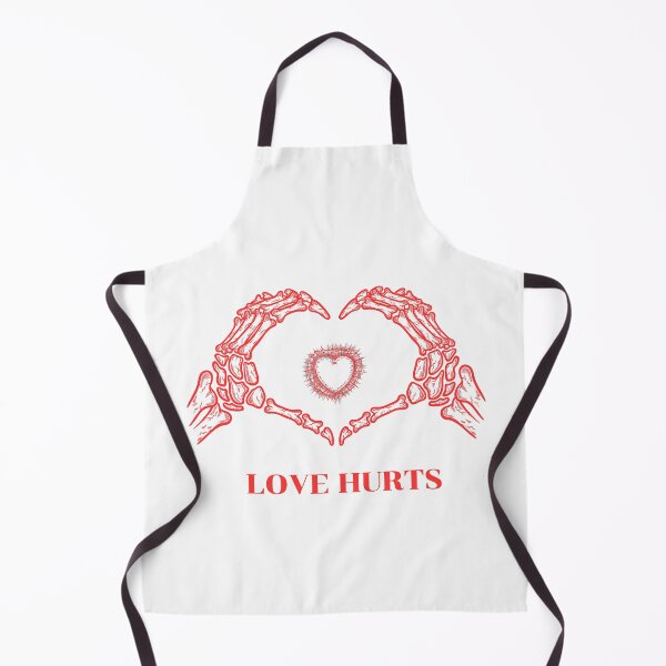 Item preview, Love Hurts Skeleton Hands Heart Aesthetic designed and sold by DearBunnyArt.