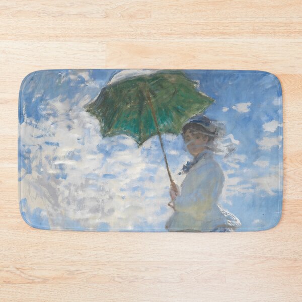 Item preview, Cat in Monet's Woman with a Parasol Funny Art Parody designed and sold by PurrfectHome.