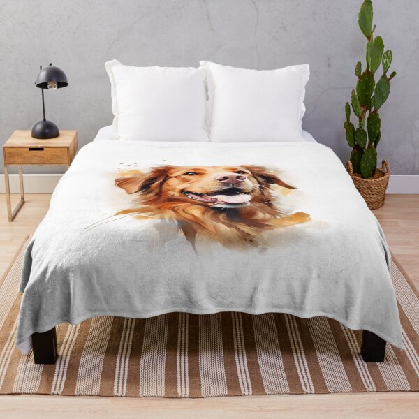 Item preview, Nova Scotia Duck Tolling Retriever - Watercolour Dog Breeds Collection designed and sold by TheCanineCanvas.