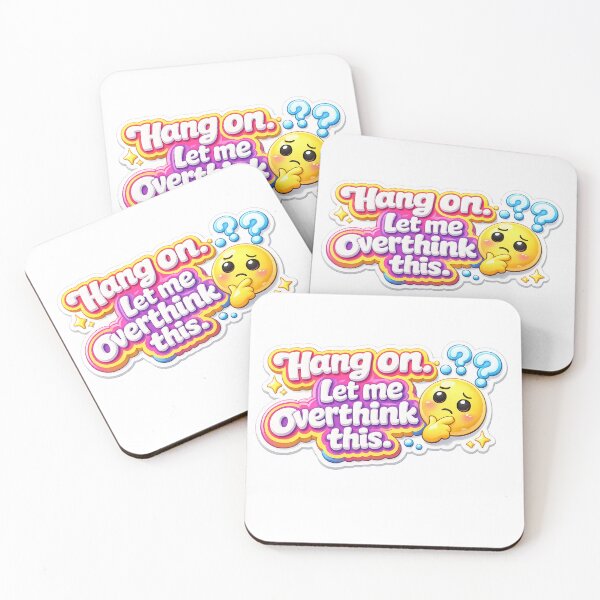 Item preview, Hang On. Let Me Overthink This 3D Funny designed and sold by MR4me.