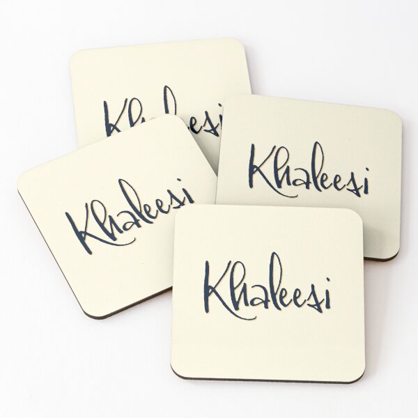 Item preview, KHALEESI personalized type design designed and sold by CharlottePlaceArt.