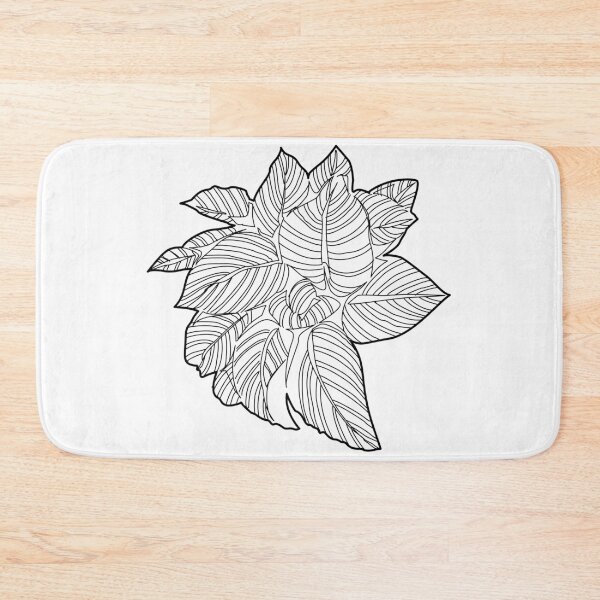 Item preview, Calathea Style Broadleaf Shrub Plan View Contour designed and sold by zanaxxer.