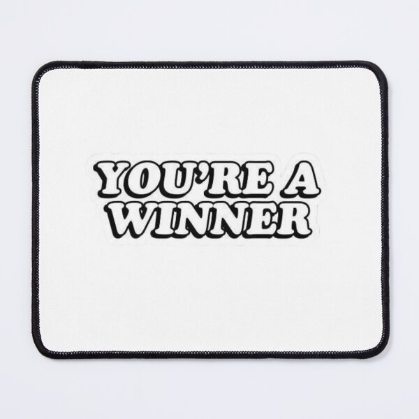 Item preview, You're a Winner – Emmy Awards Inspired Motivational Quote designed and sold by Palette & Hue.