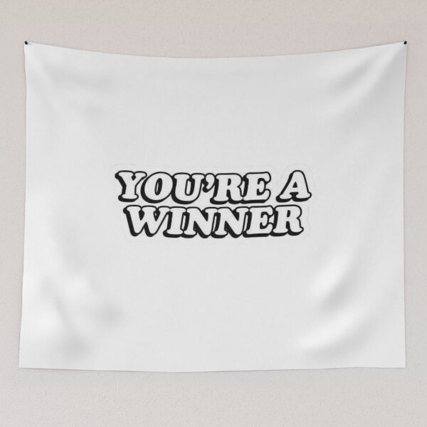 Item preview, You're a Winner – Emmy Awards Inspired Motivational Quote designed and sold by Palette & Hue.