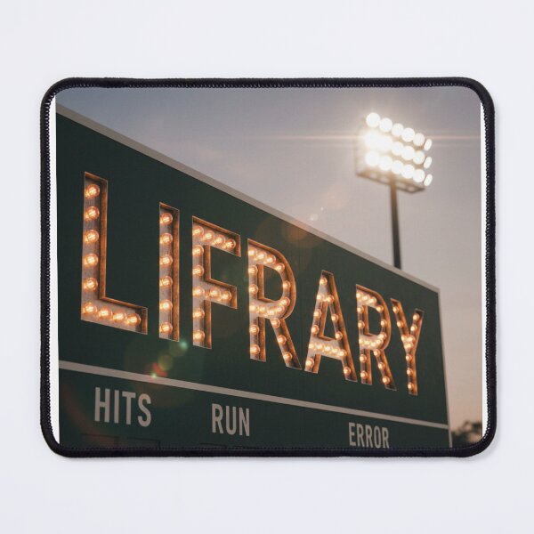 Item preview, Lifrary Vintage Baseball Stadium Scoreboard Typography Design T-Shirt designed and sold by lifrary365.