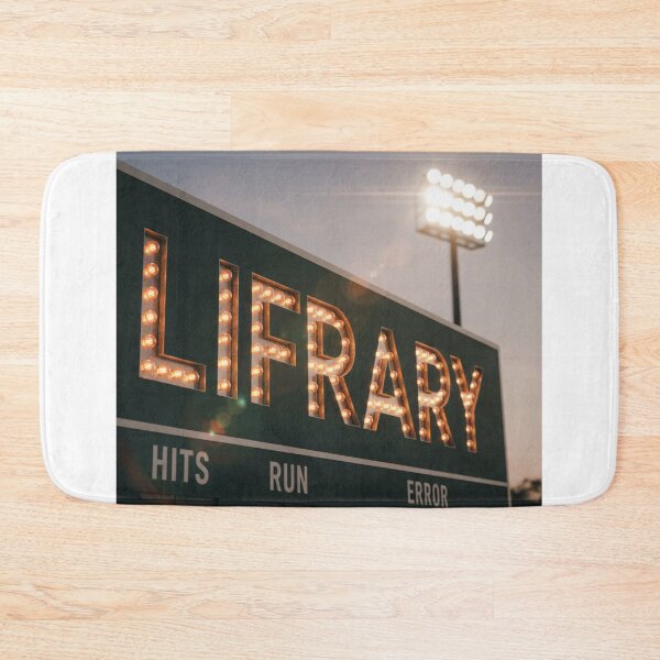 Item preview, Lifrary Vintage Baseball Stadium Scoreboard Typography Design T-Shirt designed and sold by lifrary365.