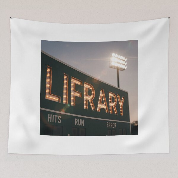 Item preview, Lifrary Vintage Baseball Stadium Scoreboard Typography Design T-Shirt designed and sold by lifrary365.