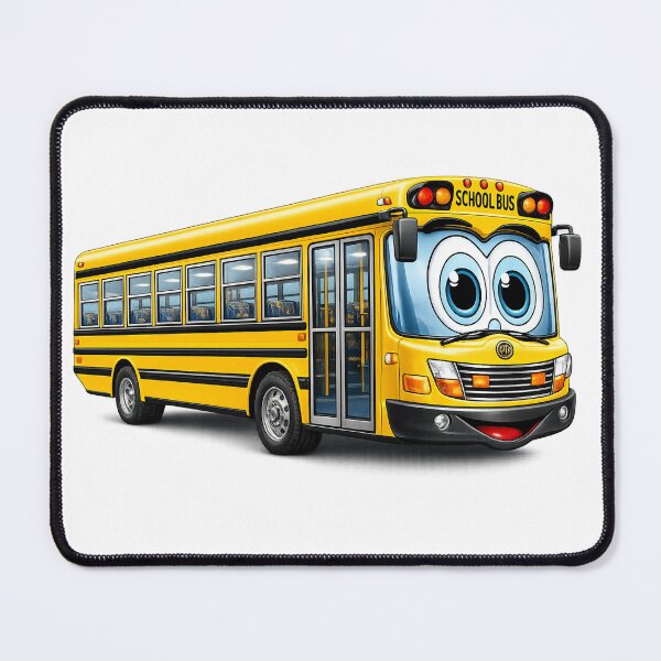 Item preview, Long School Bus Cartoon designed and sold by Scott Hayes.