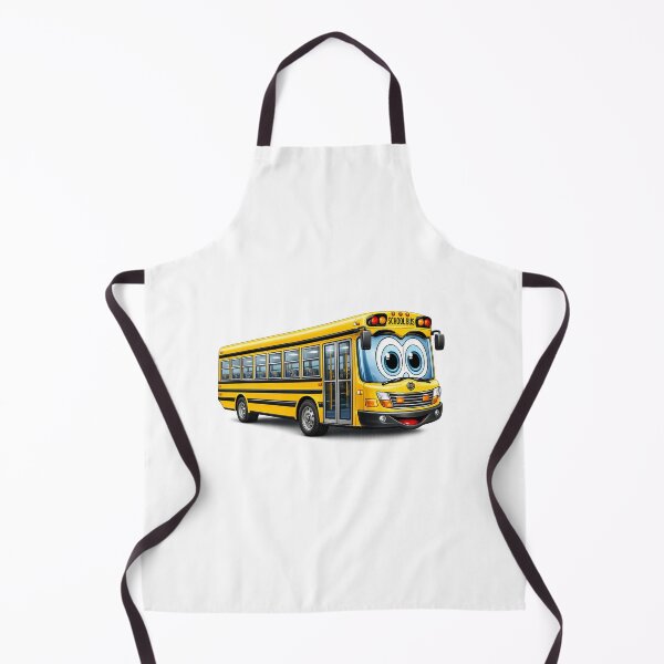 Item preview, Long School Bus Cartoon designed and sold by Scott Hayes.