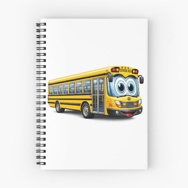 Item preview, Long School Bus Cartoon designed and sold by Scott Hayes.