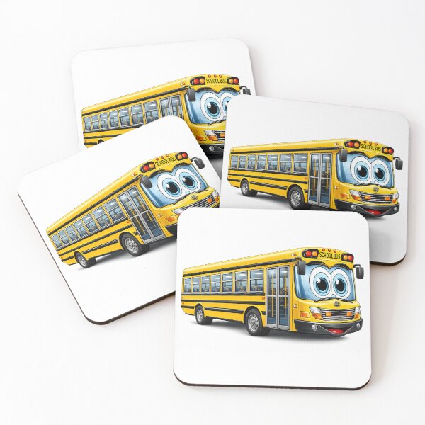Item preview, Long School Bus Cartoon designed and sold by Scott Hayes.