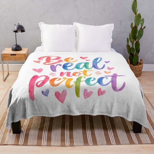 Item preview, Be real not perfect designed and sold by nimmitrends.