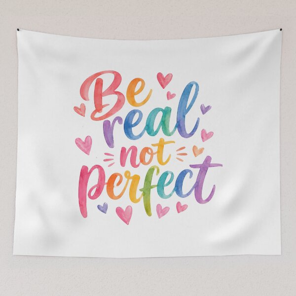 Item preview, Be real not perfect designed and sold by nimmitrends.