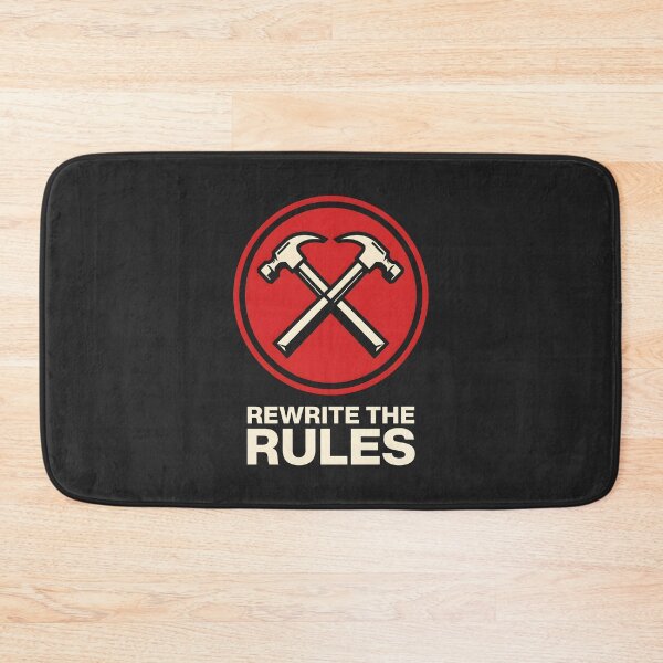 Item preview, Rewrite The Rules Minimalist Worker Graphic Punk Aesthetics designed and sold by SplashTastic.