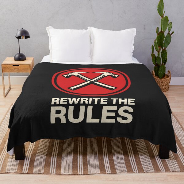 Item preview, Rewrite The Rules Minimalist Worker Graphic Punk Aesthetics designed and sold by SplashTastic.