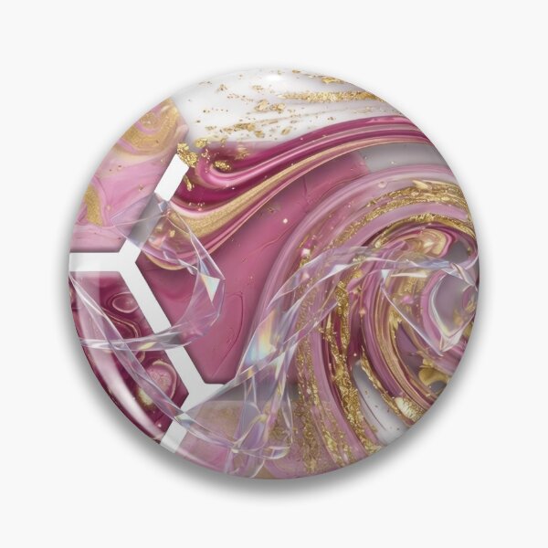 Item preview, ABSTRACT ART HONEYCOMB PATTERN FLORAL DESIGN v3 designed and sold by dazzlemakers.