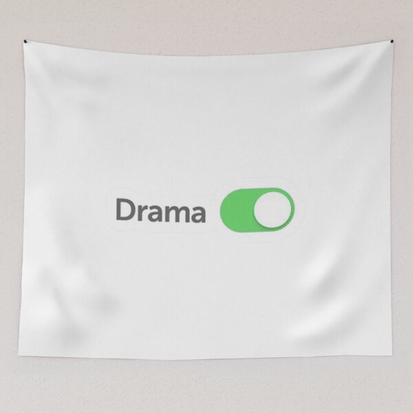 Item preview, Drama Mode On – Awards Season Funny TV Drama Quote designed and sold by Palette & Hue.