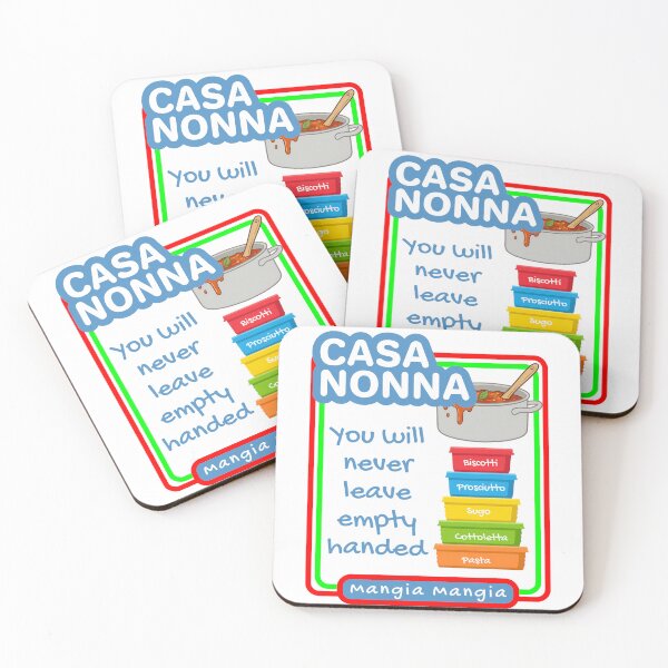 Item preview, Casa Nonna Funny Italian Grandma Kitchen Food Lover designed and sold by MaurizioDesign.