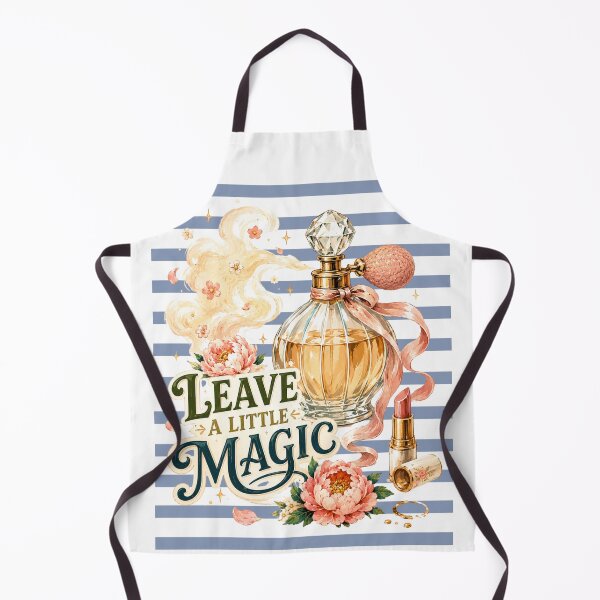 Item preview, Leave a Little Magic | Vintage Perfume Graphic T-Shirt | Feminine Self-Care Illustration designed and sold by UUniqueIImprint.