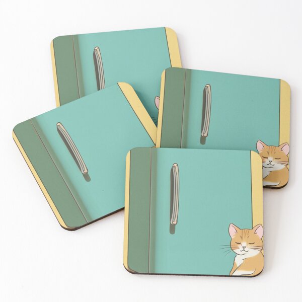 Item preview, Illustration - Appetizing Feline, Vintage Ambiance and Pastel Colors designed and sold by World-Pets.