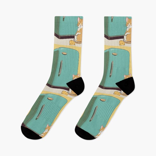 Item preview, Illustration - Appetizing Feline, Vintage Ambiance and Pastel Colors designed and sold by World-Pets.