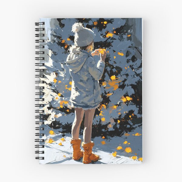 Item preview, A Cozy Winter Moment with the Glimmering Christmas Tree designed and sold by colorful-white.