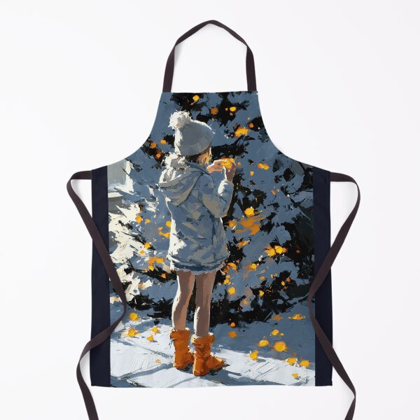 Item preview, A Cozy Winter Moment with the Glimmering Christmas Tree designed and sold by colorful-white.