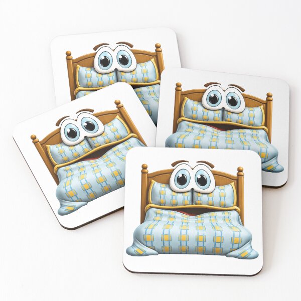 Item preview, Bed Blue Cartoon designed and sold by Scott Hayes.