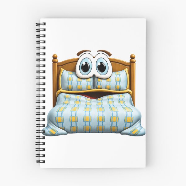 Item preview, Bed Blue Cartoon designed and sold by Scott Hayes.
