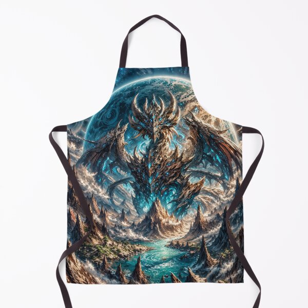 Item preview, Celestial World Dragon – Cosmic Planet Dragon Fantasy Landscape designed and sold by DrakariArt.