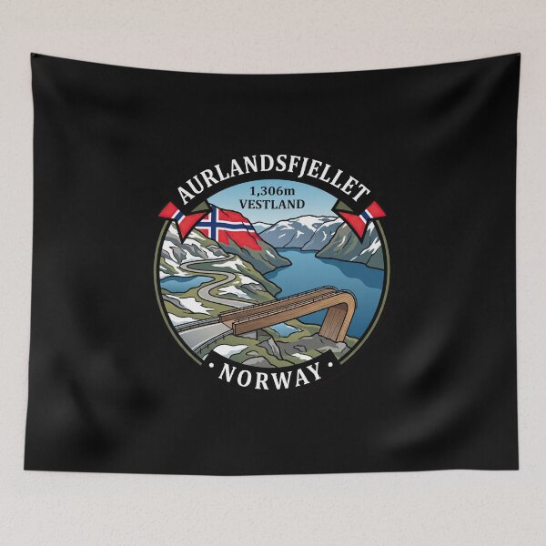 Item preview, Aurlandsfjellet National Tourist Route designed and sold by enzoade.