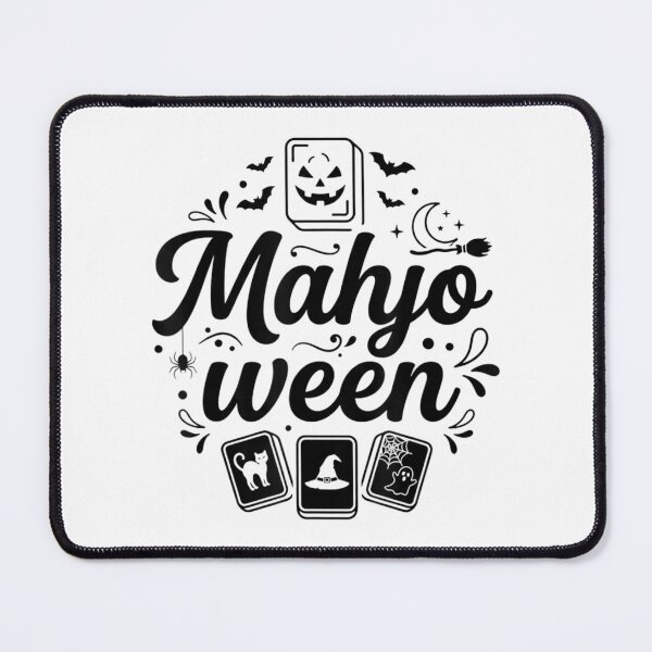 Item preview, Mahjong Halloween Mahjoween Witchy Spooky Cute Tile Design designed and sold by abig-eiyana.