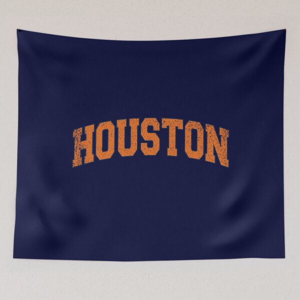 Item preview, Vintage Houston Classic Orange Varsity Retro Baseball Fan Team Spirit designed and sold by RockTheFeal.