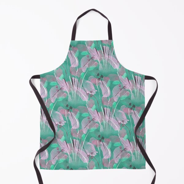 Item preview, Spring Painterly Garden Flowers on Green designed and sold by Artistestella.
