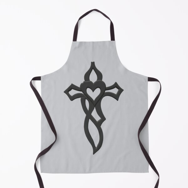 Item preview, Eternal Heart Cross – Intertwined Faith and Love (multicolore) designed and sold by Catfcreations.
